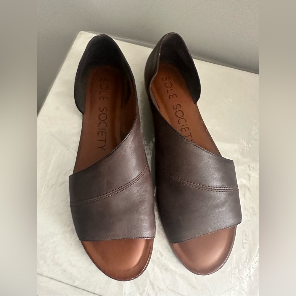 Brand new open toe shoes